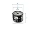 UFI Olejov filtr ‐ UFI 23.118.00