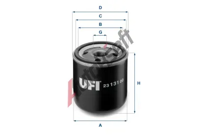 UFI Olejov filtr UFI 23.131.00, 23.131.00