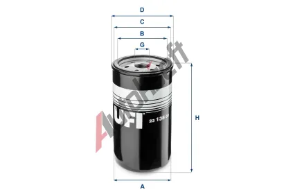 UFI Olejový filtr UFI 23.138.00, 23.138.00 UFI Olejový filtr UFI 23.138.00, 23.138.00
