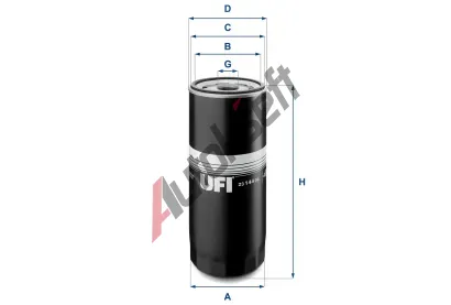 UFI Olejov filtr UFI 23.144.00, 23.144.00
