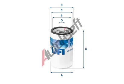 UFI Olejov filtr UFI 23.151.00, 23.151.00
