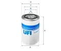 UFI Olejov� filtr&nbsp;&dash;&nbsp;UFI 23.162.02