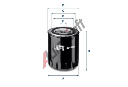 UFI Olejov� filtr UFI 23.189.00, 23.189.00