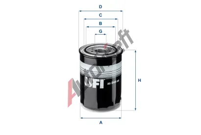 UFI Olejov filtr UFI 23.244.00, 23.244.00