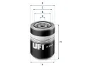 Olejov filtr UFI ‐ UFI 23.256.00