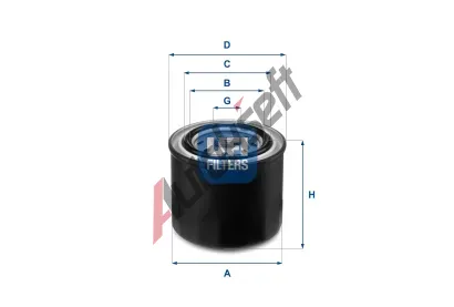 UFI Olejov filtr UFI 23.259.00, 23.259.00