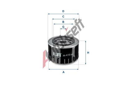 UFI Olejov� filtr UFI 23.419.00, 23.419.00