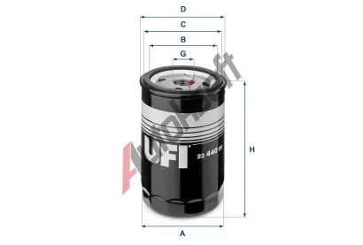 UFI Olejov filtr UFI 23.440.00, 23.440.00
