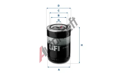 UFI Olejov filtr UFI 23.459.00, 23.459.00
