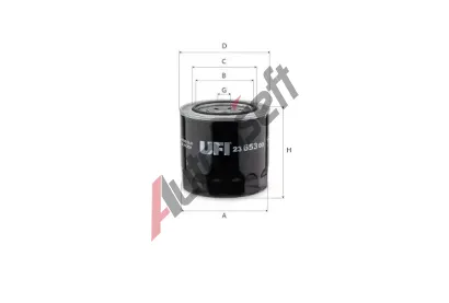 UFI Olejov filtr UFI 23.653.00, 23.653.00