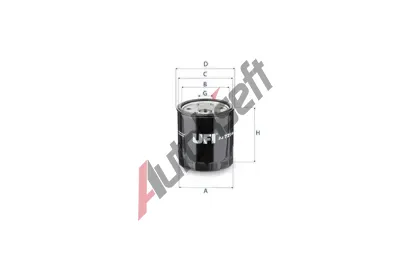 UFI Olejov filtr UFI 23.721.00, 23.721.00
