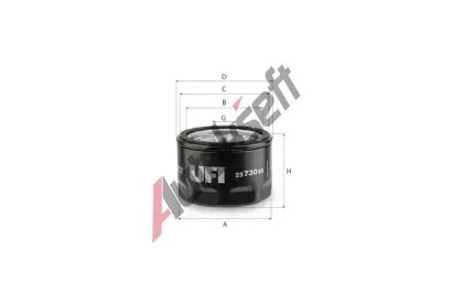 UFI Olejov filtr UFI 23.730.00, 23.730.00