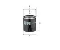 Olejov filtr UFI ‐ UFI 23.752.00