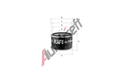 UFI Olejov filtr UFI 23.759.00, 23.759.00