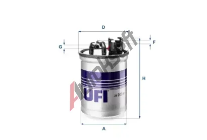 UFI Palivov filtr UFI 24.003.00, 24.003.00