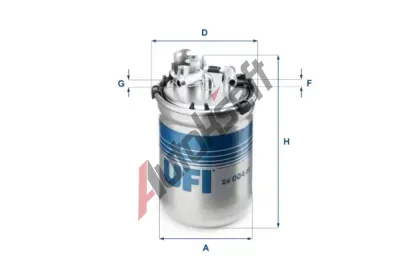 UFI Palivov filtr UFI 24.004.00, 24.004.00