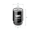Palivov filtr UFI ‐ UFI 24.035.01