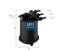 Palivov filtr UFI ‐ UFI 24.086.00
