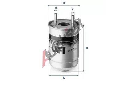 UFI Palivov filtr UFI 24.113.00, 24.113.00