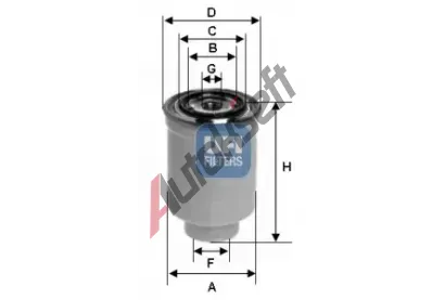 UFI Palivov� filtr UFI 24.119.00, 24.119.00