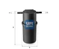 Palivov filtr UFI ‐ UFI 24.144.00