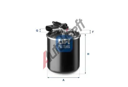 UFI Palivov filtr UFI 24.148.00, 24.148.00