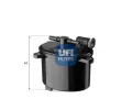 Palivov filtr UFI ‐ UFI 24.156.00