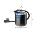 Palivov filtr UFI ‐ UFI 24.193.00