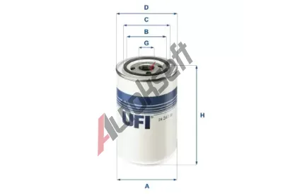 UFI Palivov� filtr UFI 24.341.00, 24.341.00