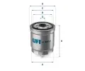 UFI Palivov filtr ‐ UFI 24.350.00