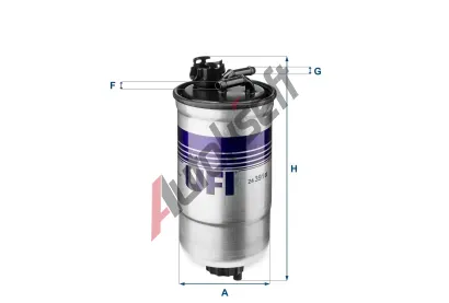 UFI Palivov filtr UFI 24.391.00, 24.391.00