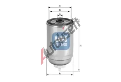 UFI Palivov filtr UFI 24.397.00, 24.397.00