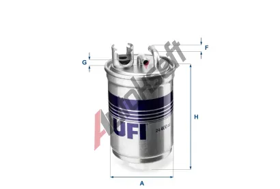 UFI Palivov filtr UFI 24.400.00, 24.400.00