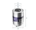 Palivov filtr UFI ‐ UFI 24.401.00