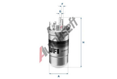 UFI Palivov filtr UFI 24.433.00, 24.433.00