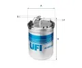 Palivov filtr UFI ‐ UFI 24.437.00