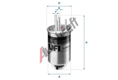 UFI Palivový filtr UFI 24.459.00, 24.459.00 UFI Palivový filtr UFI 24.459.00, 24.459.00
