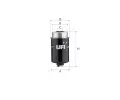 Palivov filtr UFI ‐ UFI 24.464.00