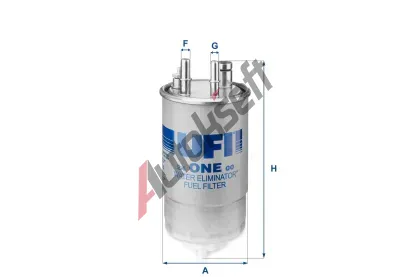 UFI Palivov filtr UFI 24.ONE.00, 24.ONE.00