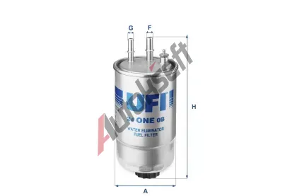 UFI Palivov filtr UFI 24.ONE.0B, 24.ONE.0B