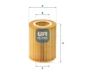 UFI Olejov filtr ‐ UFI 25.004.00