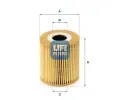 Olejov filtr UFI ‐ UFI 25.018.00