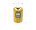 UFI Olejov filtr ‐ UFI 25.026.00