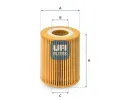 UFI Olejov filtr ‐ UFI 25.027.00