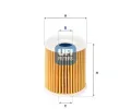 UFI Olejov filtr ‐ UFI 25.035.00