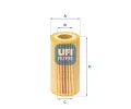 Olejov filtr UFI ‐ UFI 25.039.00