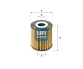 Olejov filtr UFI ‐ UFI 25.052.00