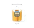 Olejov filtr UFI ‐ UFI 25.056.00