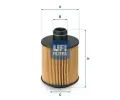Olejov filtr UFI ‐ UFI 25.061.00