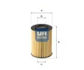 Olejov filtr UFI ‐ UFI 25.075.00